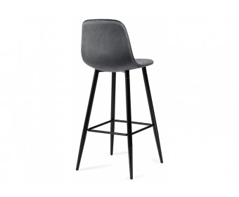Барный стул Capri dark gray / black