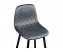 Барный стул Capri dark gray / black в Каменске-Уральском