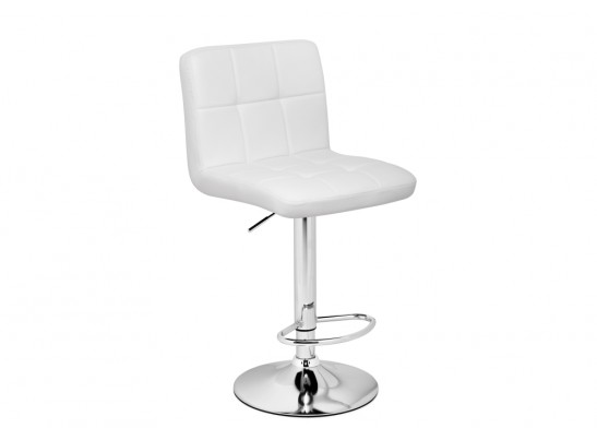 Барный стул Paskal white / chrome в Каменске-Уральском