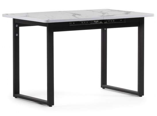 Деревянный стол Кэрин черный / белый в Каменске-Уральском