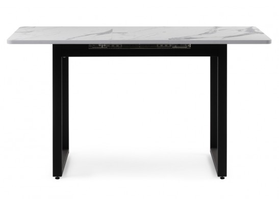 Деревянный стол Кэрин черный / белый в Каменске-Уральском