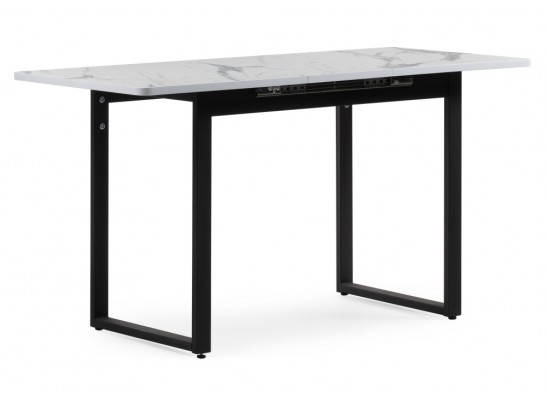 Деревянный стол Кэрин черный / белый в Каменске-Уральском