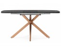 Деревянный стол Кортез 32 116(160)x77 раздвижной малави / медь