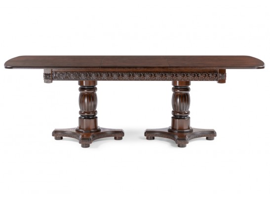 Деревянный стол Морнит 180(240)х100х76 орех темный / орех в Каменске-Уральском