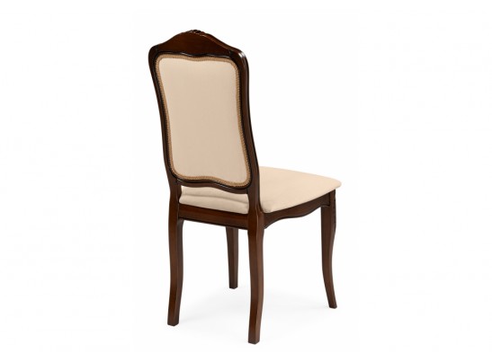 Деревянный стул Эмилин вишня / муса темная 082