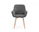 Деревянный стул Флюид 360 темно-серый (zd 995) / светлое дерево в Каменске-Уральском