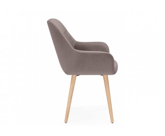 Деревянный стул Флюид латте (zd 290) / светлое дерево