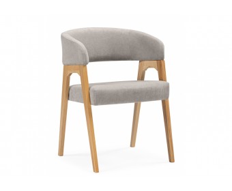 Деревянный стул Невада 1 ткань 231 / натуральное дерево