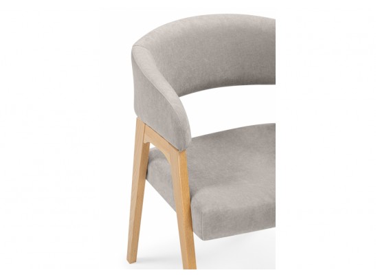 Деревянный стул Невада 1 ткань 231 / натуральное дерево в Каменске-Уральском