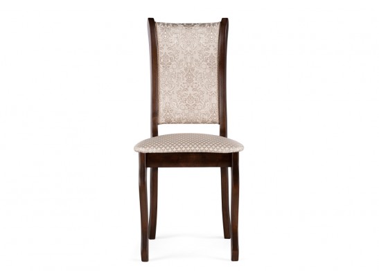 Деревянный стул Вилмот темный орех / бежевый в Каменске-Уральском