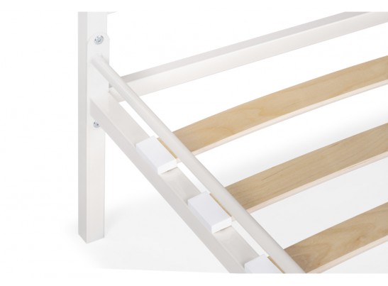 Двуспальная кровать Иоханна 18 160х200 белая в Каменске-Уральском