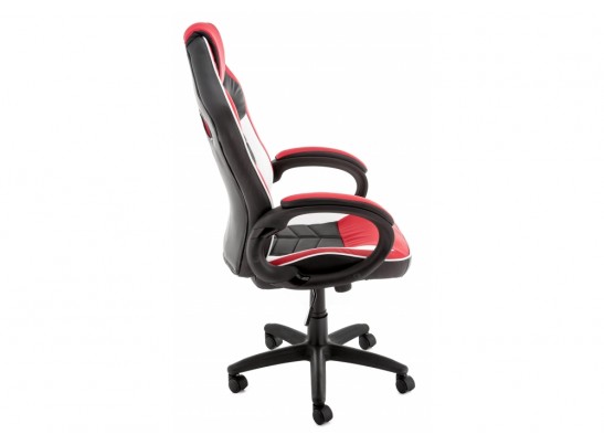 Компьютерное кресло Anis черное / красное / белое в Каменске-Уральском