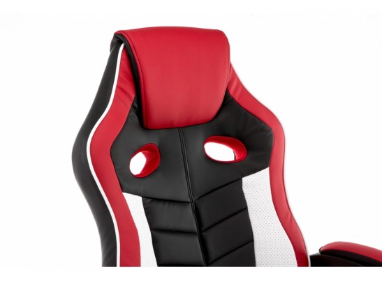 Компьютерное кресло Anis черное / красное / белое в Каменске-Уральском