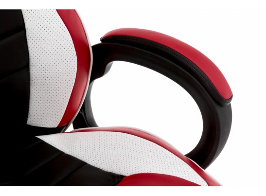 Компьютерное кресло Anis черное / красное / белое в Каменске-Уральском