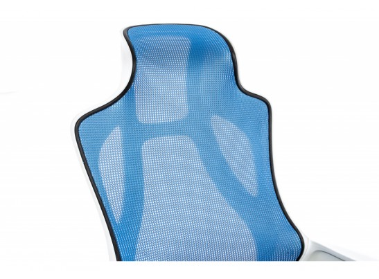 Компьютерное кресло Local черное / голубое в Каменске-Уральском