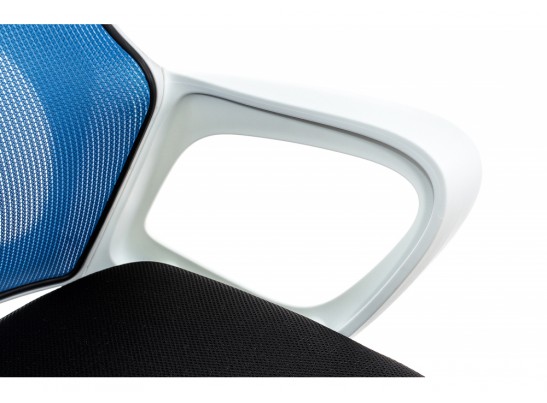 Компьютерное кресло Local черное / голубое в Каменске-Уральском