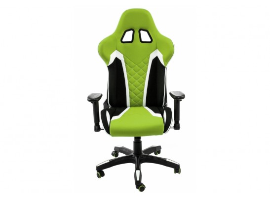Компьютерное кресло Prime черное / зеленое в Каменске-Уральском