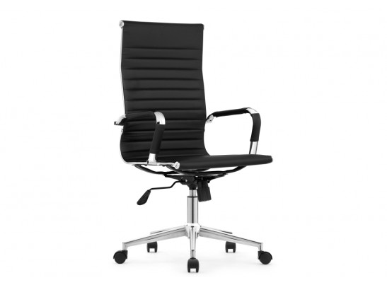Компьютерное кресло Reus pu black / chrome в Каменске-Уральском