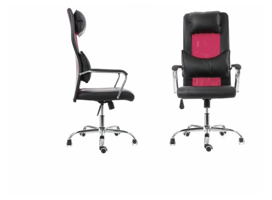 Компьютерное кресло Unic черное / фиолетовое в Каменске-Уральском