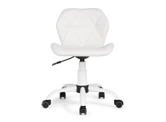 Компьютерное кресло Вальд экокожа белая в Каменске-Уральском