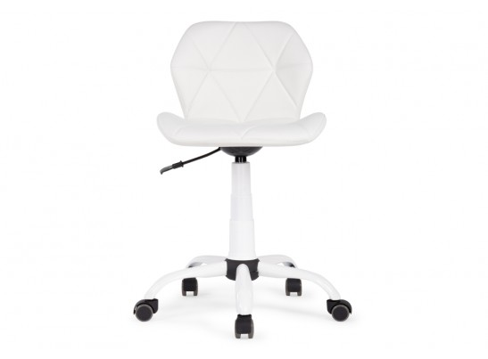 Компьютерное кресло Вальд экокожа белая в Каменске-Уральском