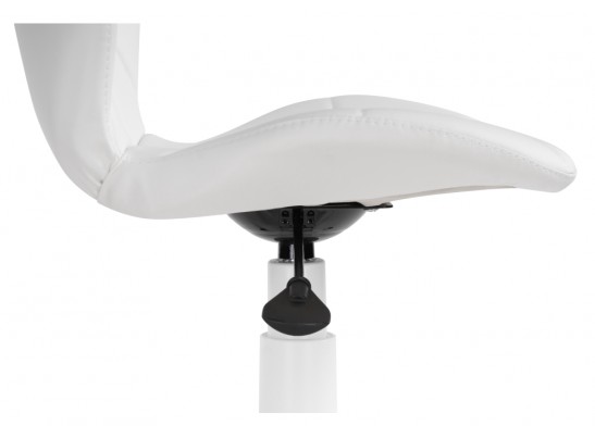 Компьютерное кресло Вальд экокожа белая в Каменске-Уральском