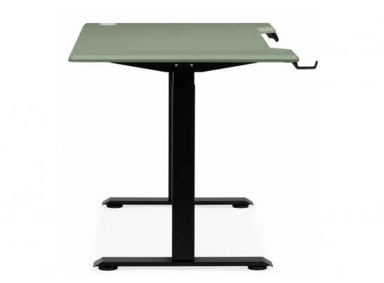 Компьютерный стол Маркос 140х80 зеленый / черный в Каменске-Уральском