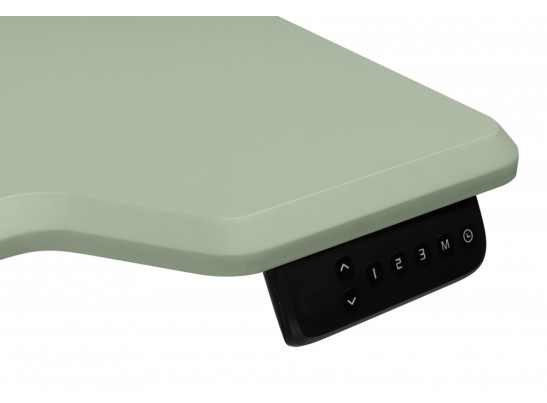 Компьютерный стол Маркос 140х80 зеленый / черный в Каменске-Уральском