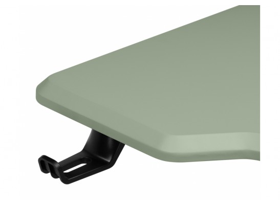 Компьютерный стол Маркос 140х80 зеленый / черный в Каменске-Уральском