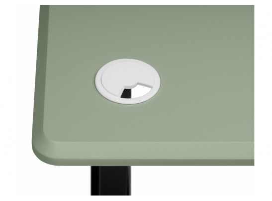 Компьютерный стол Маркос 140х80 зеленый / черный в Каменске-Уральском