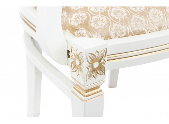 Кресло Mariano молочное патина в Каменске-Уральском