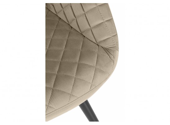 Кресло Муат поворотное светло-коричневый / черный