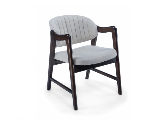 Кресло Никсон ткань мешковина 9199-2 / орех в Каменске-Уральском