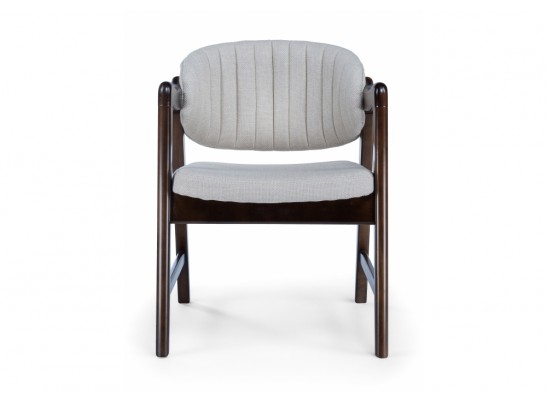 Кресло Никсон ткань мешковина 9199-2 / орех в Каменске-Уральском