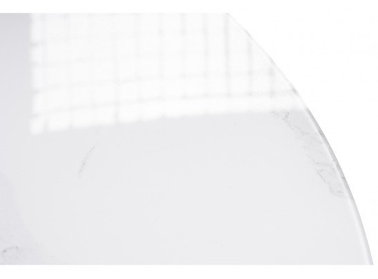 Обеденная группа Эудис velutto 05 / белый мрамор / черный в Каменске-Уральском