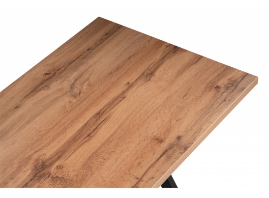 Обеденная группа Каина дуб вотан / черный / бежевый в Каменске-Уральском