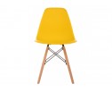 Пластиковый стул Eames PC-015 желтый в Каменске-Уральском