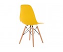 Пластиковый стул Eames PC-015 желтый в Каменске-Уральском