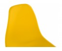 Пластиковый стул Eames PC-015 желтый в Каменске-Уральском