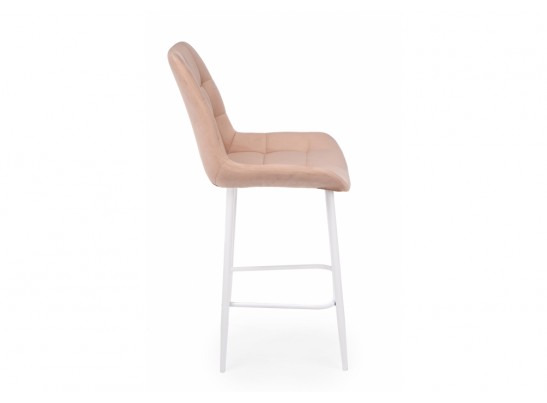 Полубарный стул Челси бежевый (zd 210) / белый в Каменске-Уральском