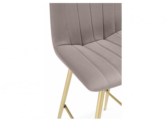 Полубарный стул Дани Мини латте (zd 290) / золотой в Каменске-Уральском