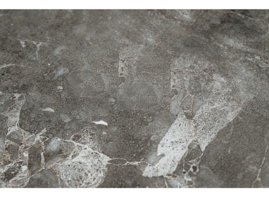 Стеклянный стол Агни 110 королевский мрамор / черный матовый в Каменске-Уральском