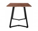 Стол Kont 120х80х75 dark walnut в Каменске-Уральском