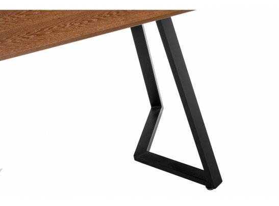 Стол Kont 120х80х75 dark walnut в Каменске-Уральском