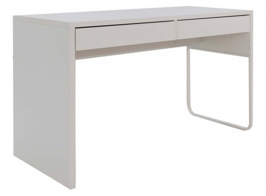 Стол письменный Сити-1 белый шелк в Каменске-Уральском