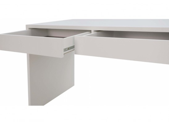 Стол письменный Сити-1 белый шелк в Каменске-Уральском