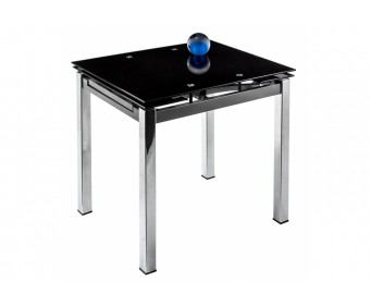 Стол раскладной Kvadro 80 черный