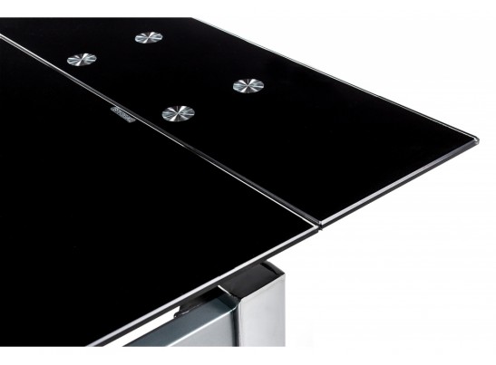 Стол раскладной Kvadro 80 черный в Каменске-Уральском