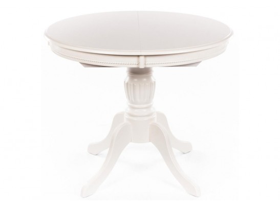 Стол раскладной Toskana 90(125)х90х75 молочно-белый в Каменске-Уральском