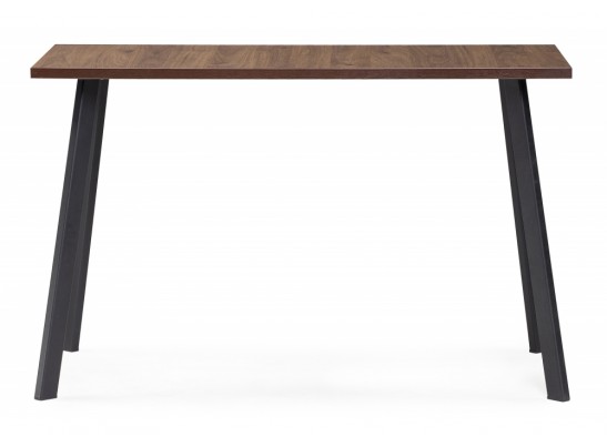 Стол Тринити Лофт 120х60х75 25 мм гикори / черный матовый в Каменске-Уральском